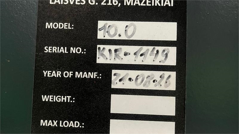 BEAR 10.0 Læsserampe stærk model til 10.000KG - Loading ramp: picture 3 BEAR 10.0 Læsserampe stærk model til 10.000KG - Loading ramp: picture 3