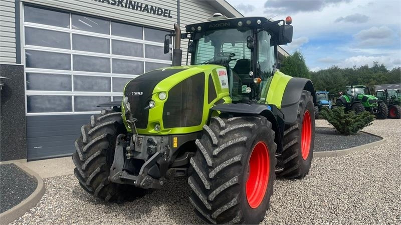 Farm tractor Claas Axion 930 CMatic Med næsten nye dæk, frontlift og: picture 12