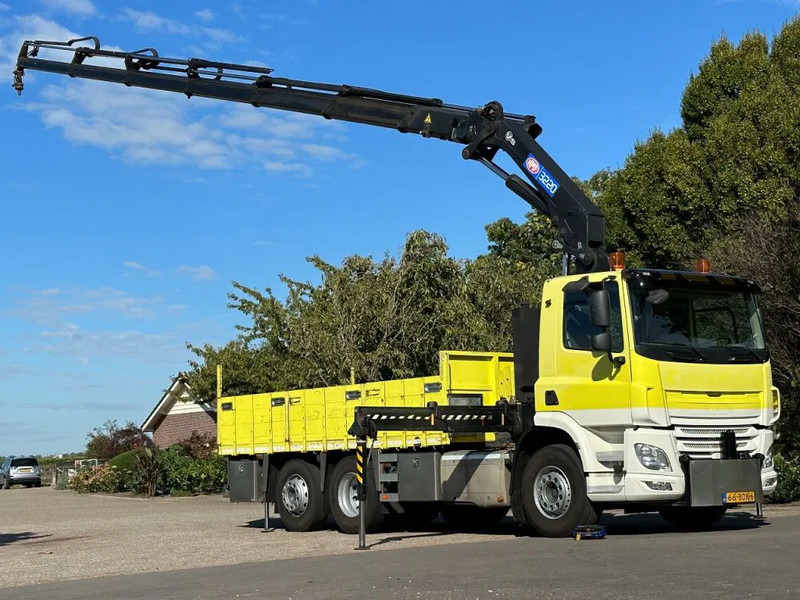 DAF CF 290 FAN !!HMF 32TM RADIO REMOTE!! FRONT STAMP!! 209tkm!!EURO6!! - Crane truck: picture 1 DAF CF 290 FAN !!HMF 32TM RADIO REMOTE!! FRONT STAMP!! 209tkm!!EURO6!! - Crane truck: picture 1