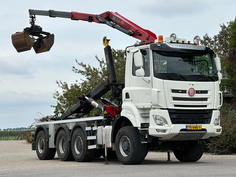 Tatra PR 4342 WIDESPREAD !! 8x6 !!Z-KRAAN/HAAK!! EURO6!!RADIO REMOTE!!2019!!ZERO-EMISSIE 01-01-2030!! - Hook lift truck, Crane truck: picture 1 Tatra PR 4342 WIDESPREAD !! 8x6 !!Z-KRAAN/HAAK!! EURO6!!RADIO REMOTE!!2019!!ZERO-EMISSIE 01-01-2030!! - Hook lift truck, Crane truck: picture 1