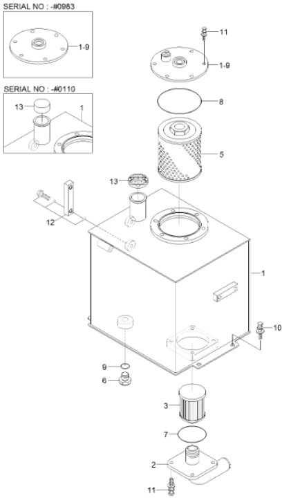 Case 31MJ-01016CG - 31MJ-01016 - Hydraulic tank for Construction machinery: picture 4 Case 31MJ-01016CG - 31MJ-01016 - Hydraulic tank for Construction machinery: picture 4