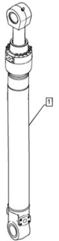 Case 47363049 - Hydraulic cylinder for Construction machinery: picture 1 Case 47363049 - Hydraulic cylinder for Construction machinery: picture 1