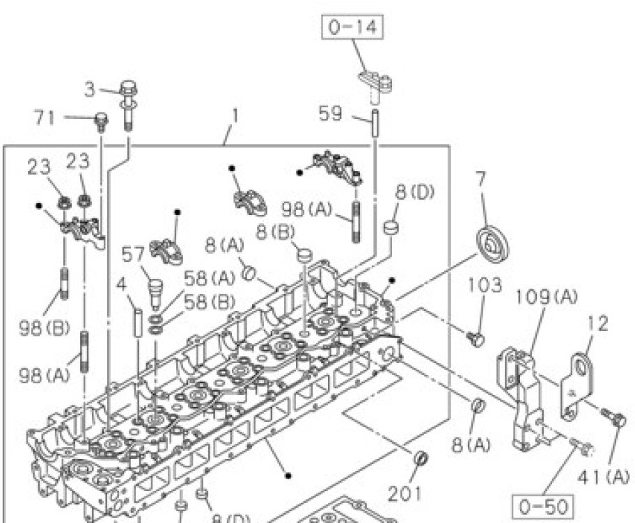 Case 47607715R - Cylinder head for Agricultural machinery: picture 1 Case 47607715R - Cylinder head for Agricultural machinery: picture 1