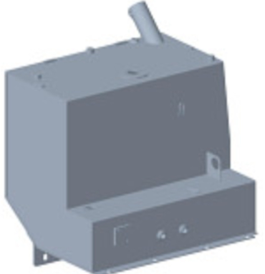 Case 87617542 - Fuel tank for Construction machinery: picture 1 Case 87617542 - Fuel tank for Construction machinery: picture 1