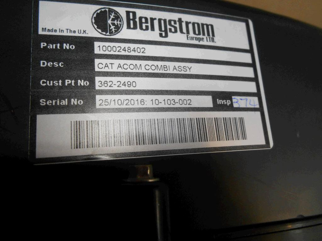 Caterpillar 3622490 - 4698419 - A/C part for Construction machinery: picture 4 Caterpillar 3622490 - 4698419 - A/C part for Construction machinery: picture 4