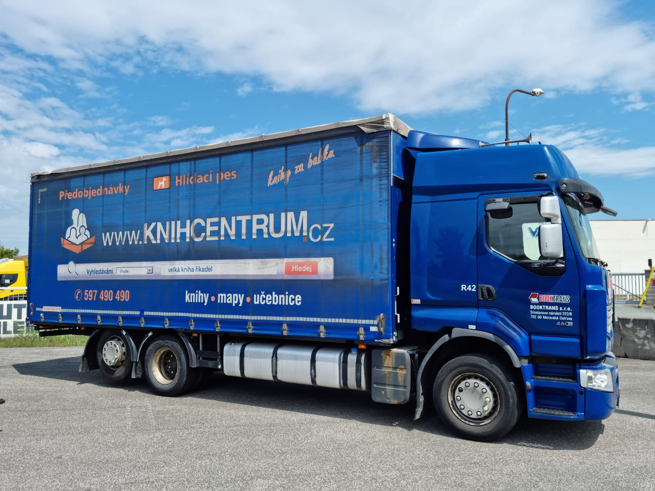 RENAULT Premium 460 PRC3C EEV - Curtainsider truck: picture 3 RENAULT Premium 460 PRC3C EEV - Curtainsider truck: picture 3