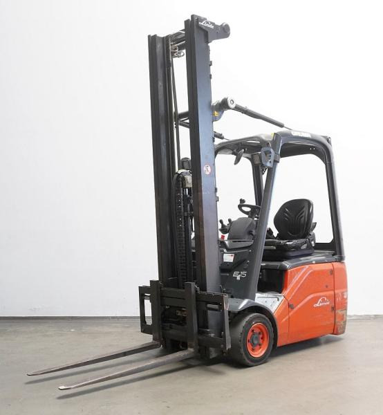 Linde E 15 386 - Electric forklift: picture 1 Linde E 15 386 - Electric forklift: picture 1