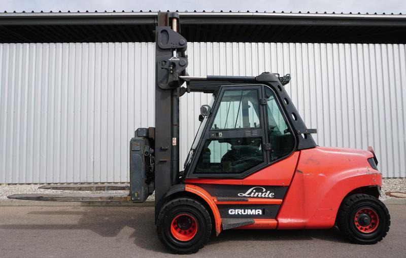 Linde H 80 D/1100 396-02 - Diesel forklift: picture 4 Linde H 80 D/1100 396-02 - Diesel forklift: picture 4