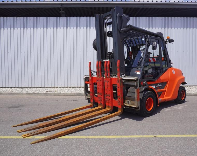 Linde H 80 T/1100 EVO 396-03 - LPG forklift: picture 1 Linde H 80 T/1100 EVO 396-03 - LPG forklift: picture 1
