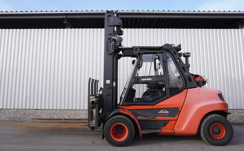 Linde H 80 T/900 EVO 396-03 - LPG forklift: picture 4 Linde H 80 T/900 EVO 396-03 - LPG forklift: picture 4