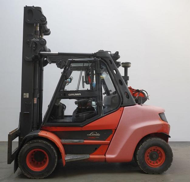 Linde H 80 T/900 EVO 396-03 - LPG forklift: picture 4 Linde H 80 T/900 EVO 396-03 - LPG forklift: picture 4