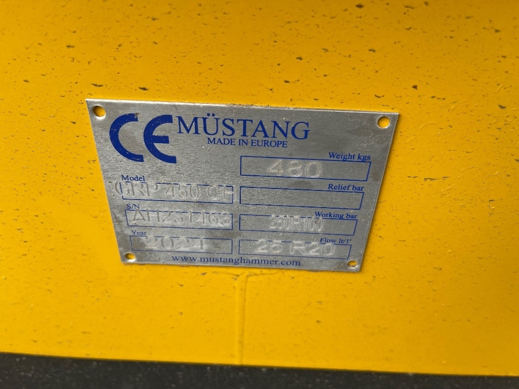 Mustang GRP 450 ch  - Grapple for Construction machinery: picture 3 Mustang GRP 450 ch  - Grapple for Construction machinery: picture 3