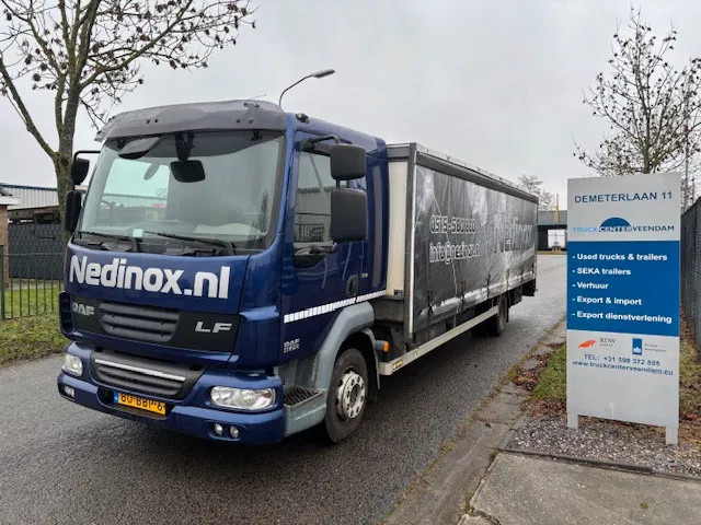 DAF LF 45 210 curtainslider open top roof steel transport MOT 04-2026 - Curtainsider truck: picture 1 DAF LF 45 210 curtainslider open top roof steel transport MOT 04-2026 - Curtainsider truck: picture 1