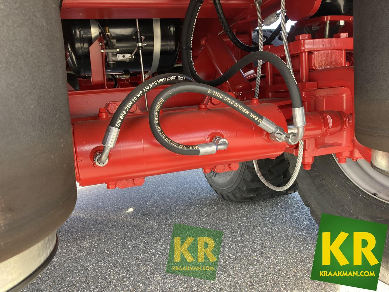 New Farm tipping trailer/ Dumper Krampe HD550: picture 20