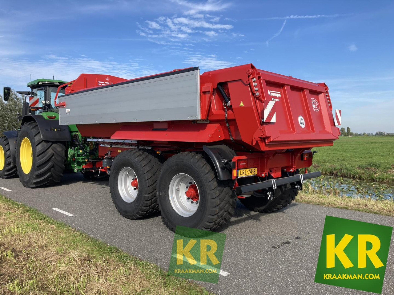 New Farm tipping trailer/ Dumper Krampe HD550: picture 23