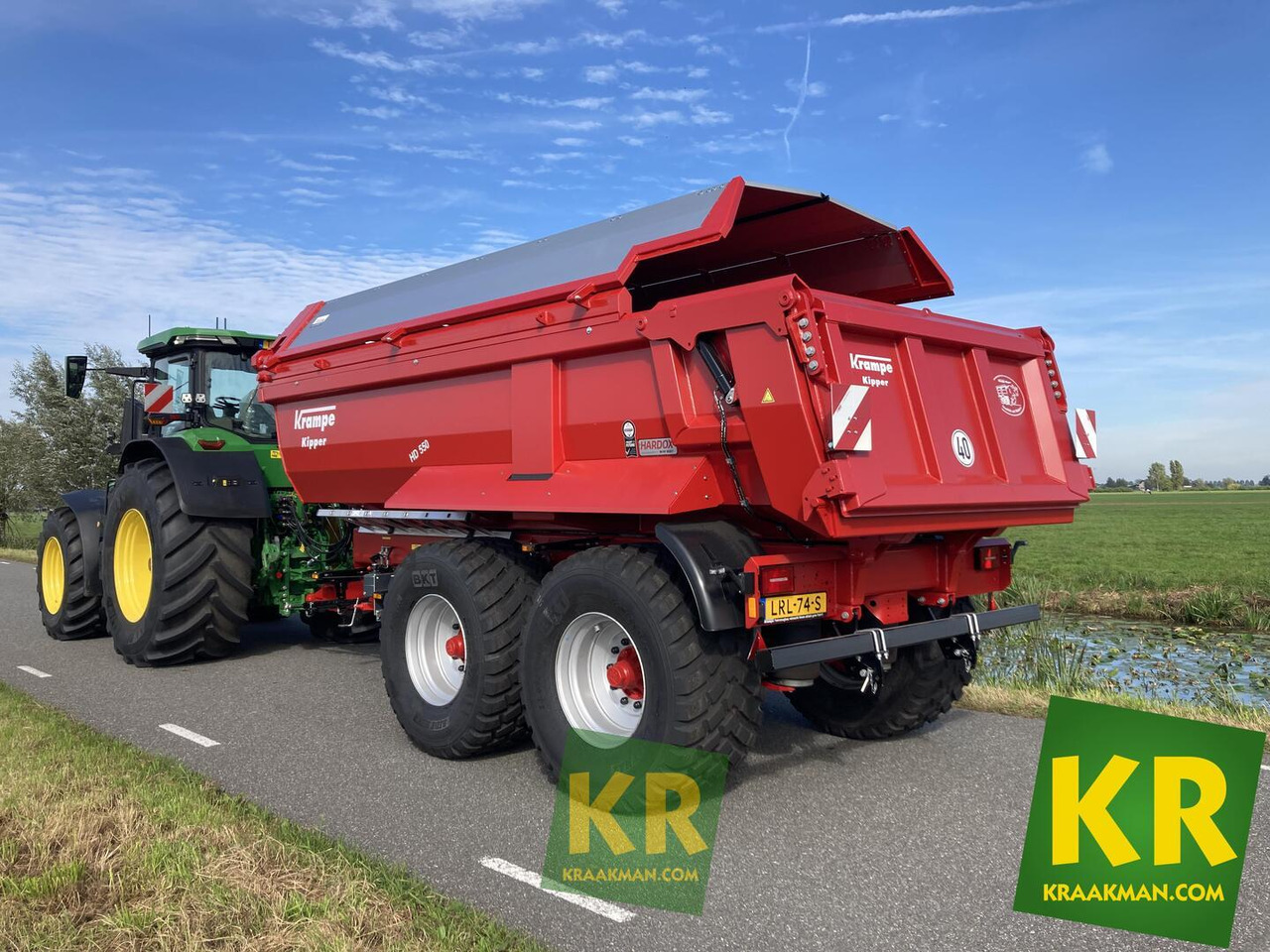 New Farm tipping trailer/ Dumper Krampe HD550: picture 13
