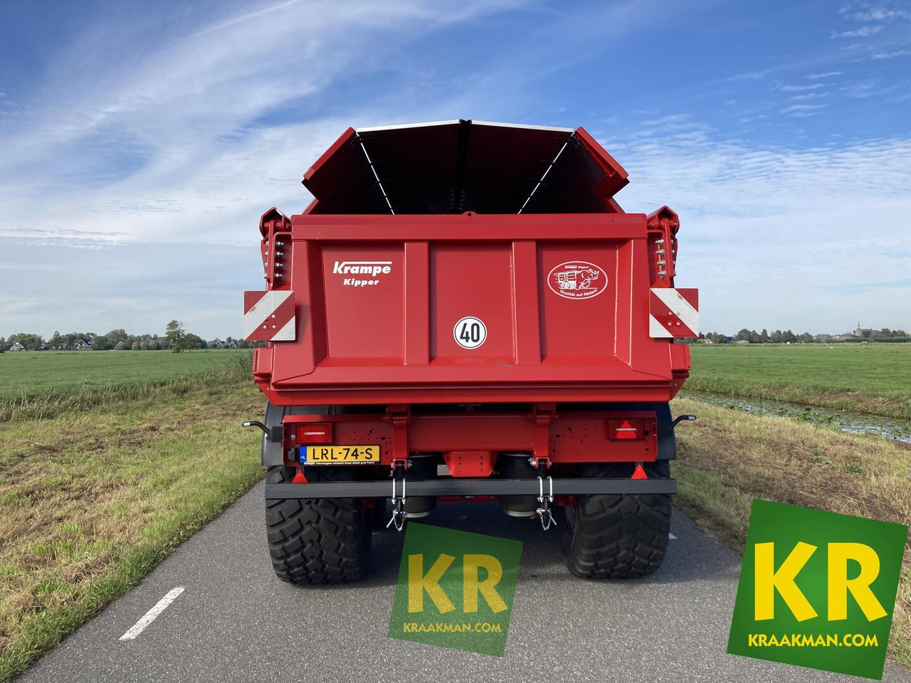 New Farm tipping trailer/ Dumper Krampe HD550: picture 11