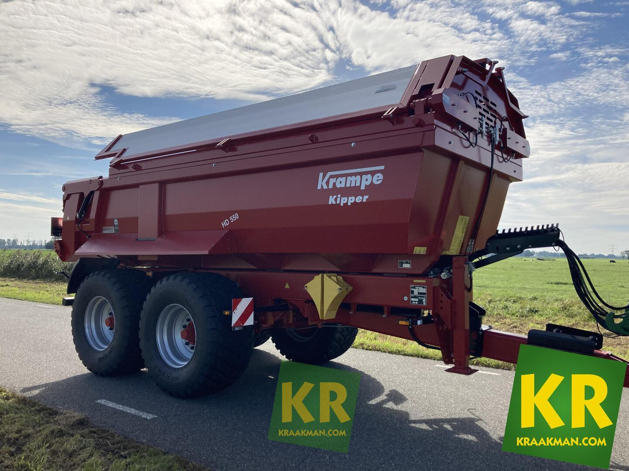 New Farm tipping trailer/ Dumper Krampe HD550: picture 14