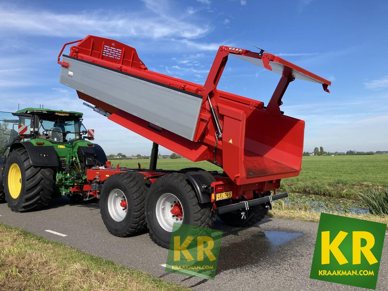 New Farm tipping trailer/ Dumper Krampe HD550: picture 22