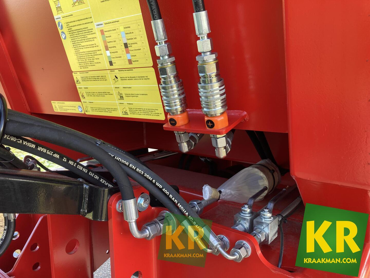 New Farm tipping trailer/ Dumper Krampe HD550: picture 7