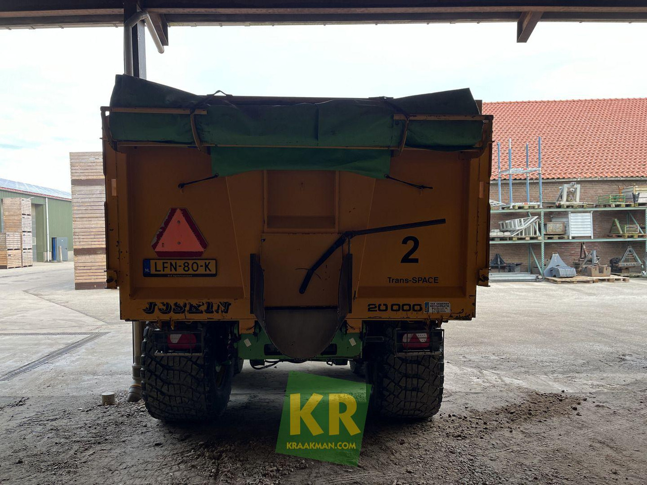 Trans-Space 2000 Joskin - Farm tipping trailer/ Dumper: picture 3 Trans-Space 2000 Joskin - Farm tipping trailer/ Dumper: picture 3