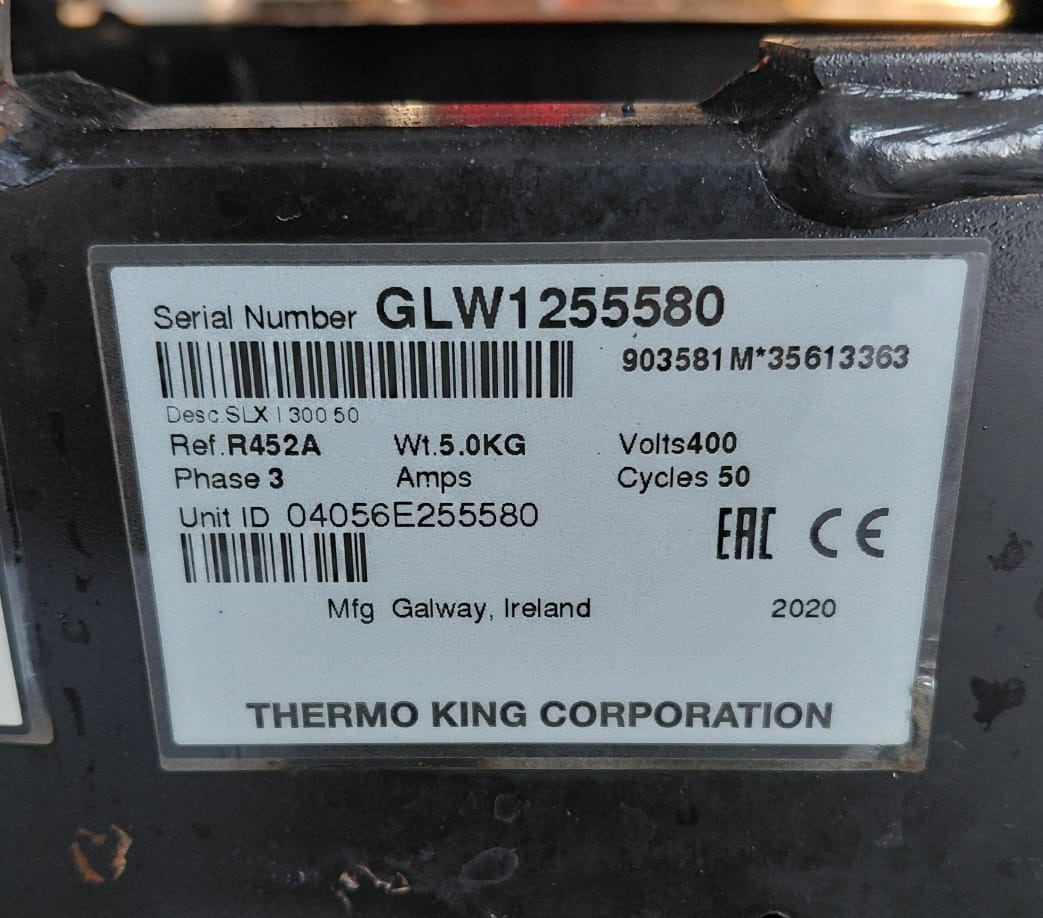 Thermo King SLX300 I -S/N : GLW1255580 - Refrigerator unit: picture 2 Thermo King SLX300 I -S/N : GLW1255580 - Refrigerator unit: picture 2