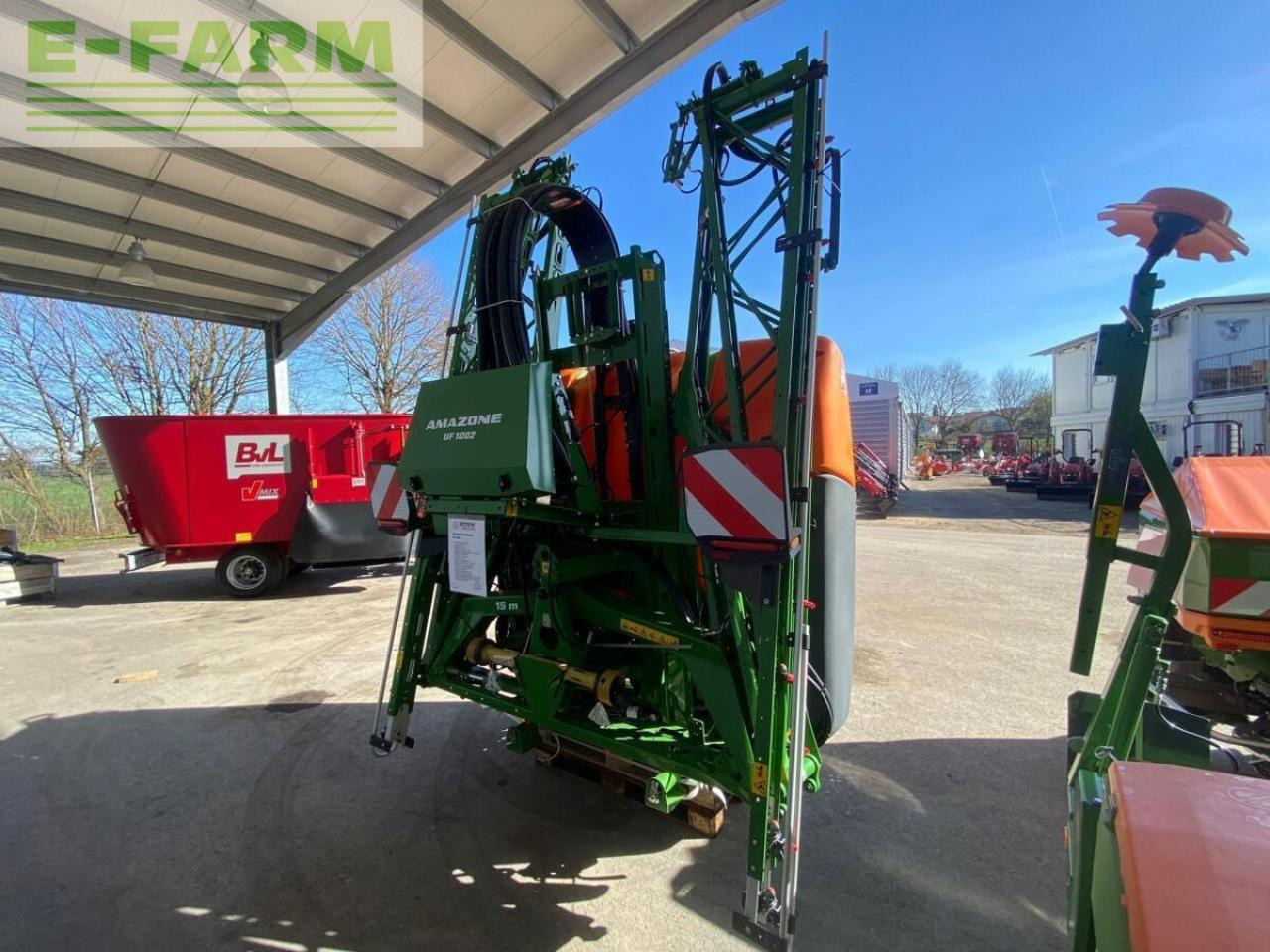 Amazone uf 1002 - Trailed sprayer: picture 5 Amazone uf 1002 - Trailed sprayer: picture 5