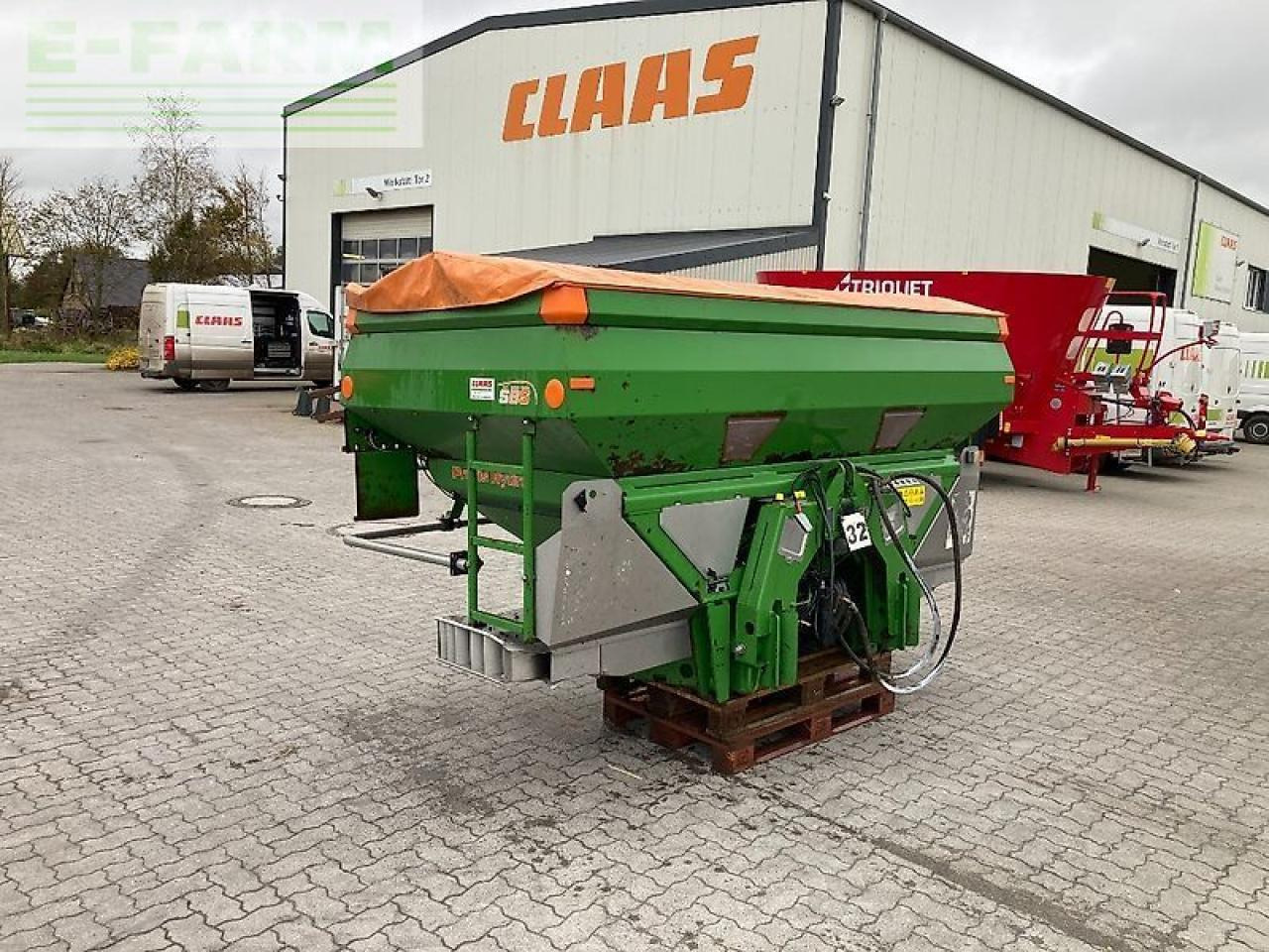 Amazone za-m 4200 ultra profis hydro - Fertilizer spreader: picture 2 Amazone za-m 4200 ultra profis hydro - Fertilizer spreader: picture 2