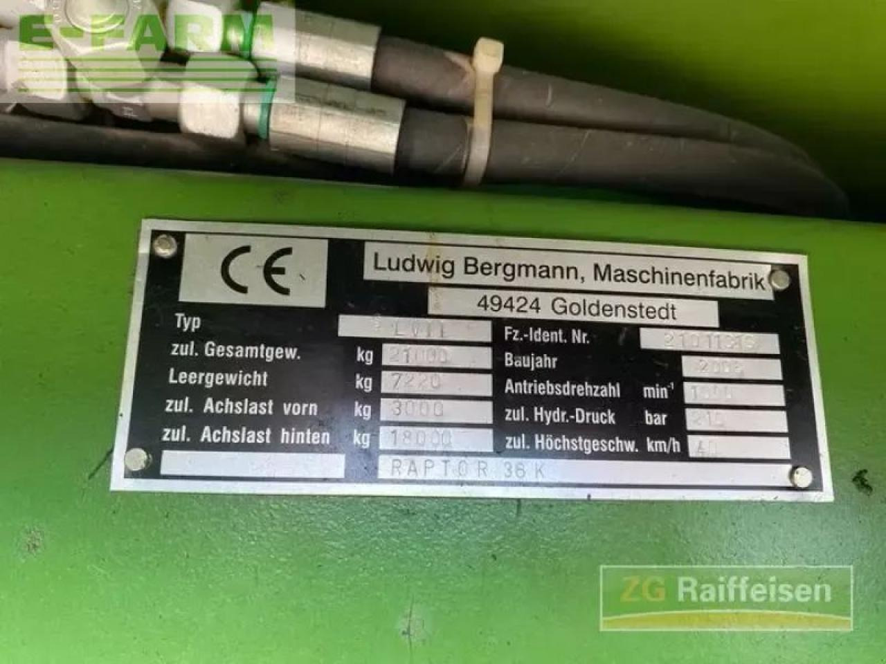 Self-loading wagon Bergmann raptor36k: picture 16