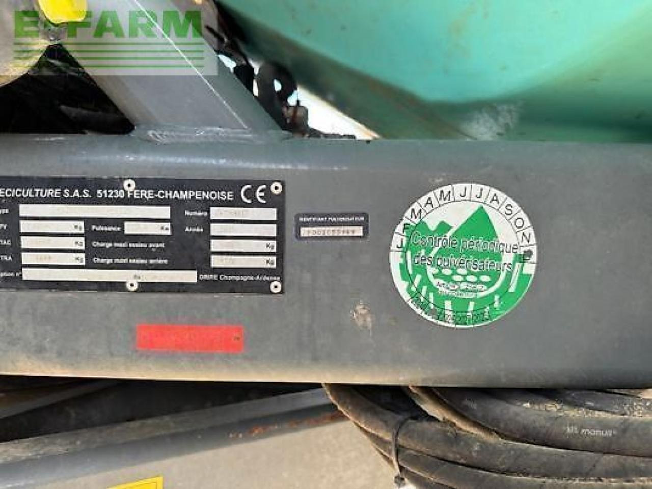 Trailed sprayer Berthoud raptor 3240: picture 7