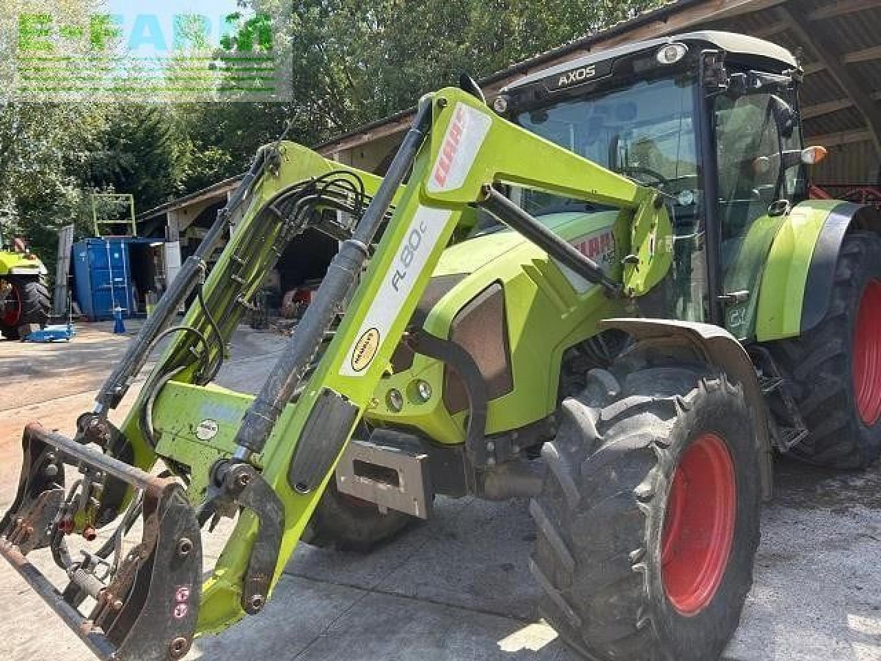 CLAAS AXOS 340 - Farm tractor: picture 2 CLAAS AXOS 340 - Farm tractor: picture 2