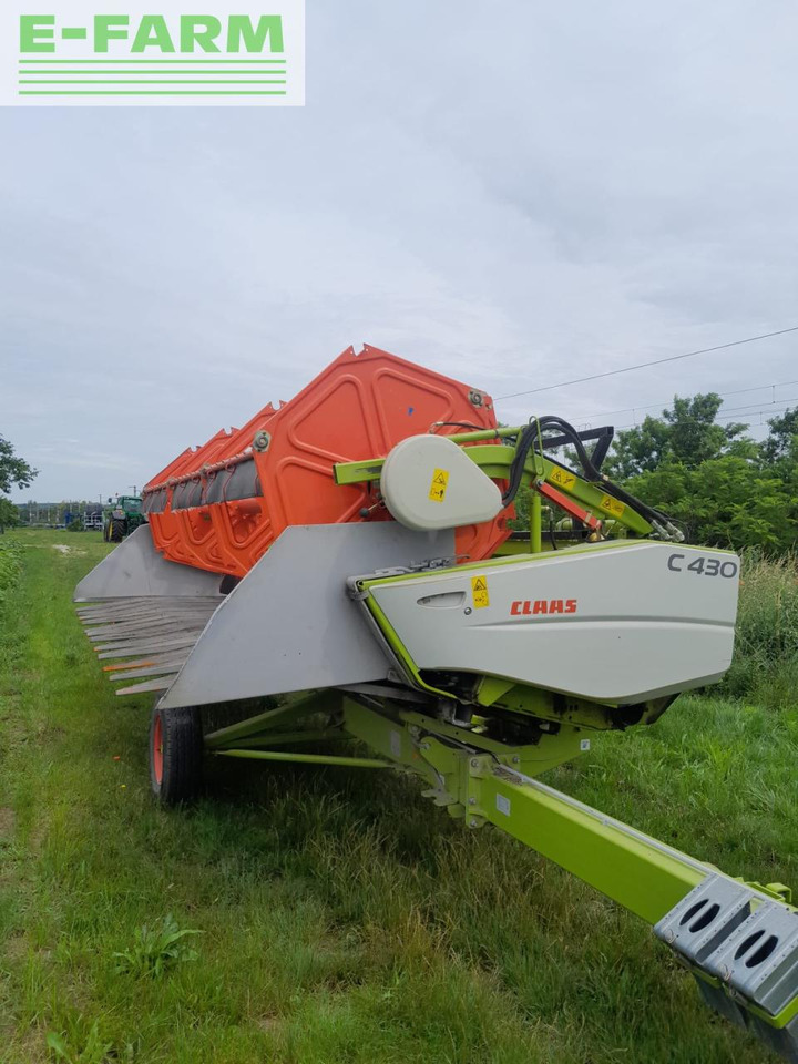 CLAAS SW C 430 - Grain header: picture 2 CLAAS SW C 430 - Grain header: picture 2
