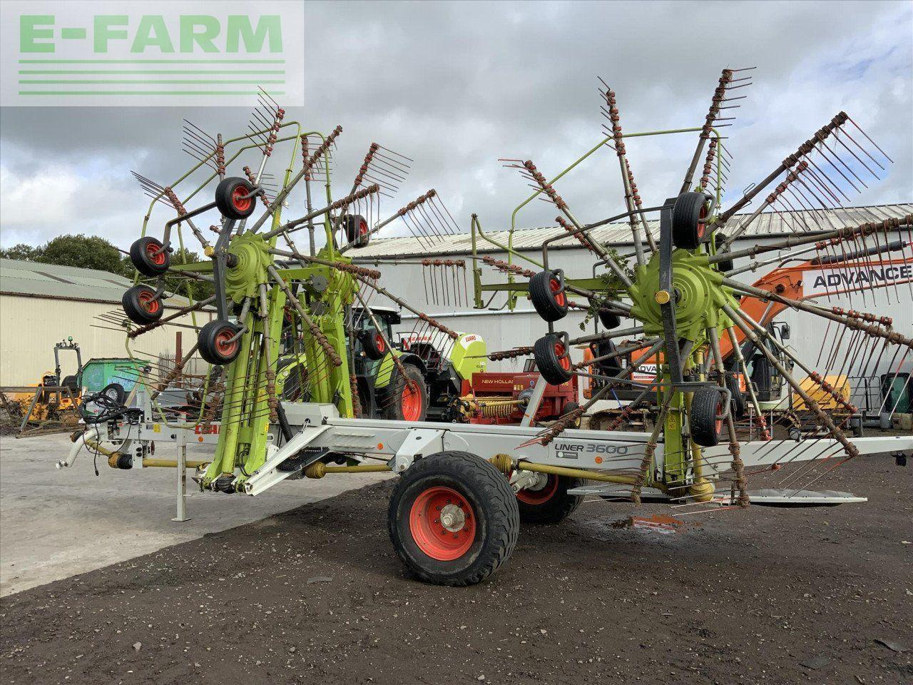 CLAAS USED LINER 3600 - Tedder/ Rake: picture 4 CLAAS USED LINER 3600 - Tedder/ Rake: picture 4