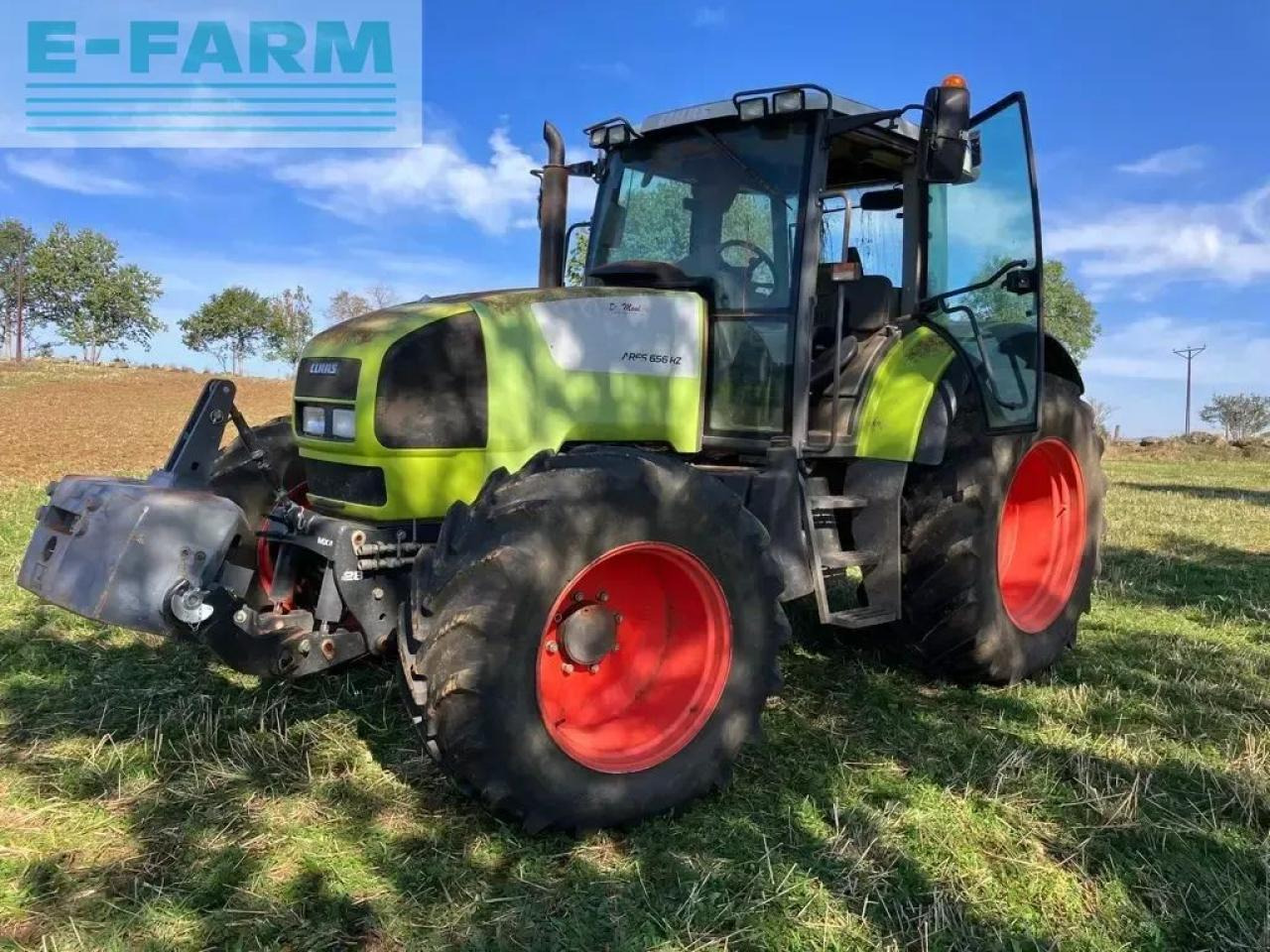 CLAAS ares 656 rz RZ - Farm tractor: picture 2 CLAAS ares 656 rz RZ - Farm tractor: picture 2