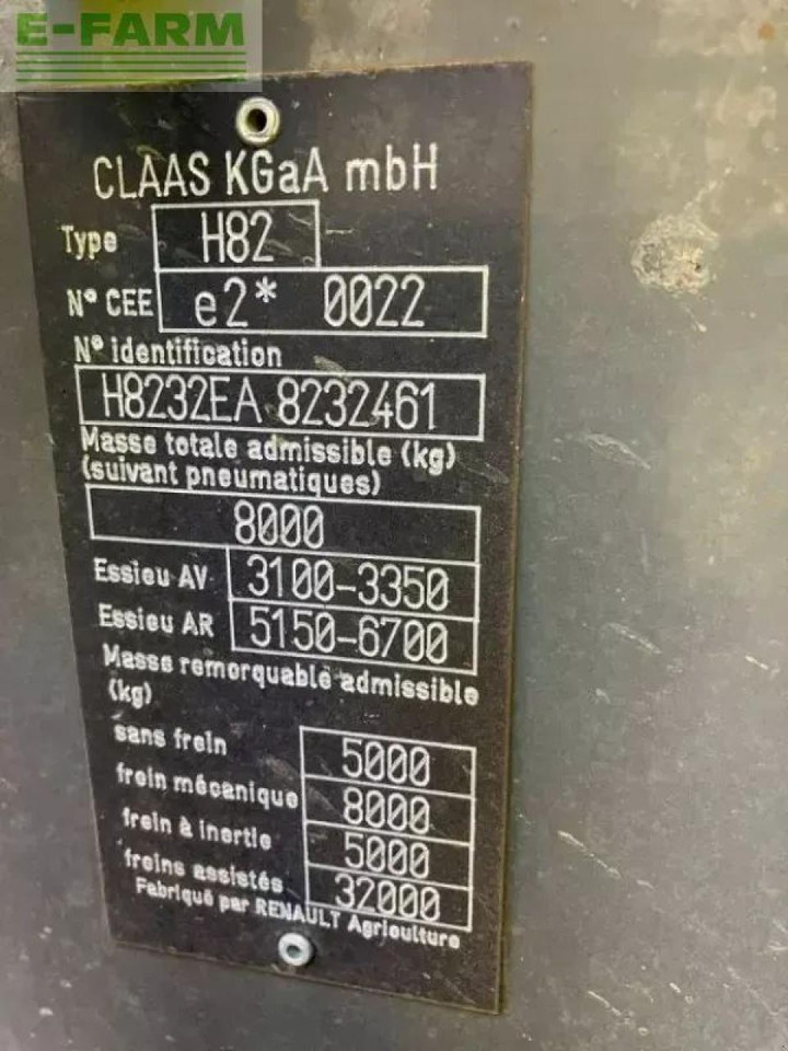 CLAAS ares 656 rz RZ - Farm tractor: picture 4 CLAAS ares 656 rz RZ - Farm tractor: picture 4