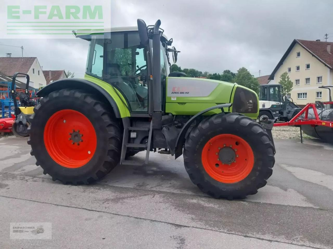CLAAS ares 816 rz RZ - Farm tractor: picture 5 CLAAS ares 816 rz RZ - Farm tractor: picture 5