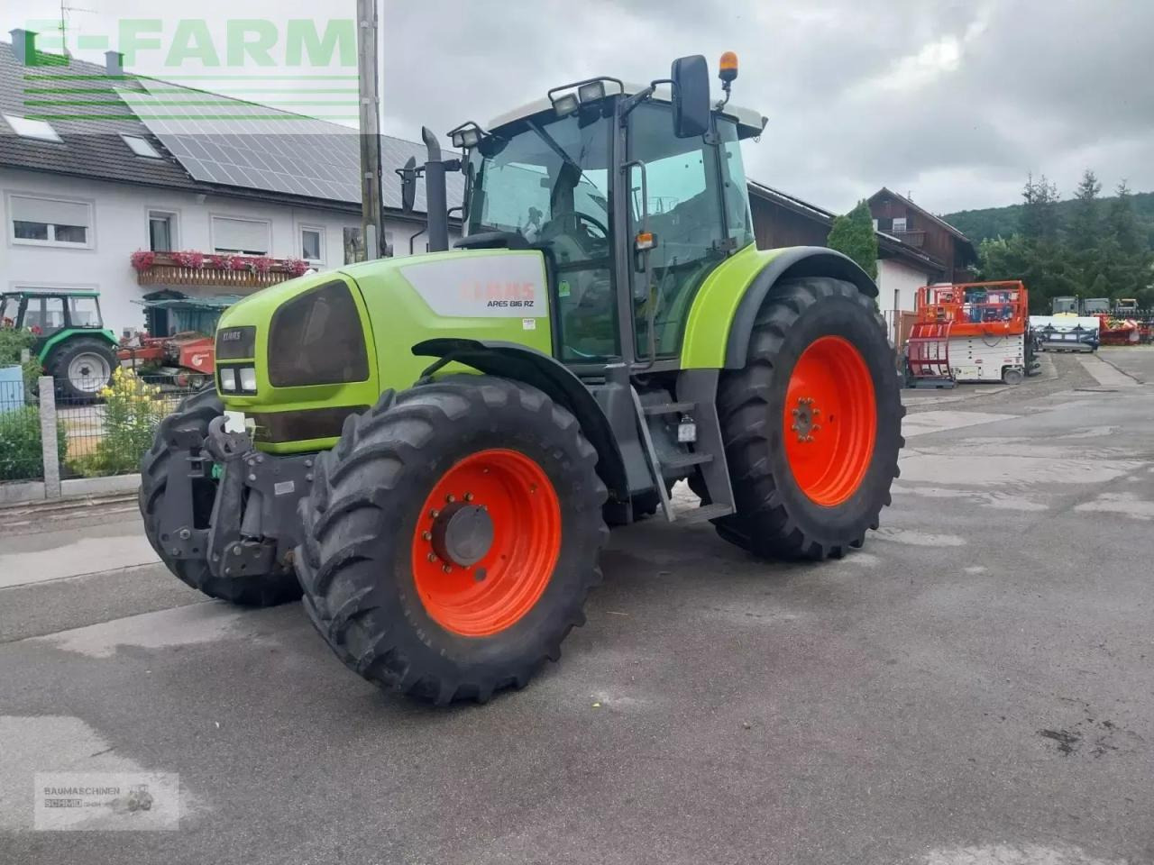 CLAAS ares 816 rz RZ - Farm tractor: picture 1 CLAAS ares 816 rz RZ - Farm tractor: picture 1