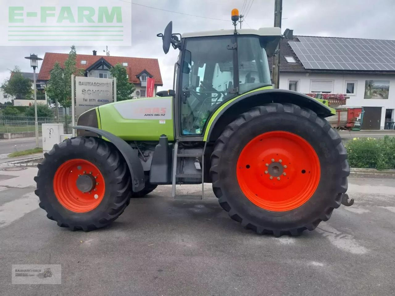 CLAAS ares 816 rz RZ - Farm tractor: picture 2 CLAAS ares 816 rz RZ - Farm tractor: picture 2