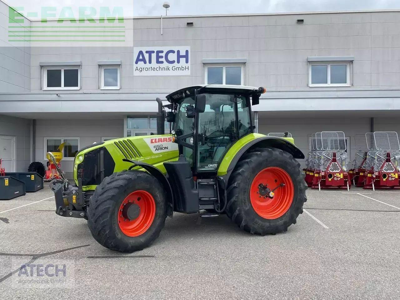 CLAAS arion 650 - Farm tractor: picture 1 CLAAS arion 650 - Farm tractor: picture 1