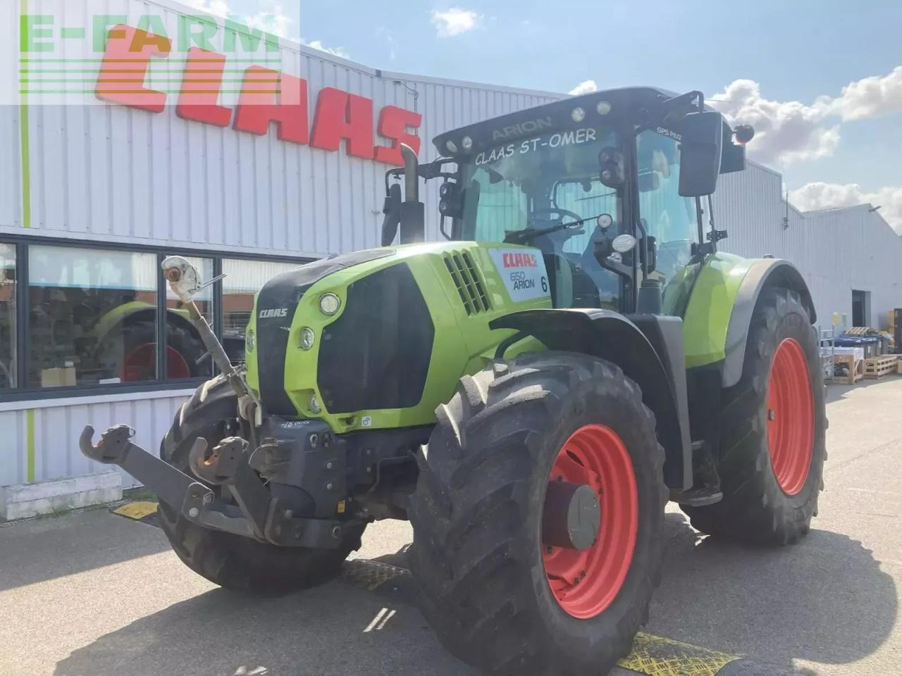 CLAAS arion 650 business 18 - Farm tractor: picture 1 CLAAS arion 650 business 18 - Farm tractor: picture 1