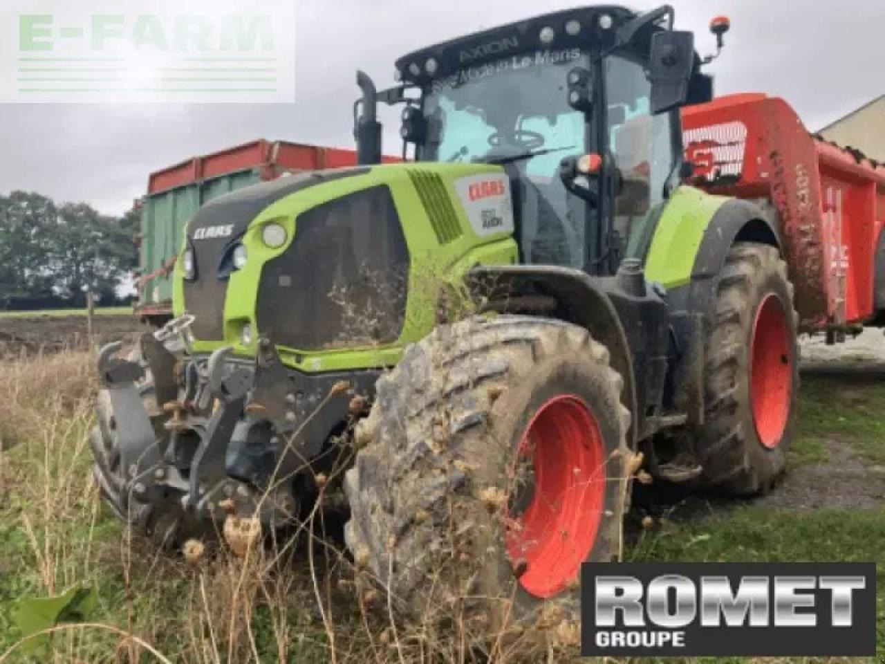 CLAAS axion 800 - Farm tractor: picture 4 CLAAS axion 800 - Farm tractor: picture 4