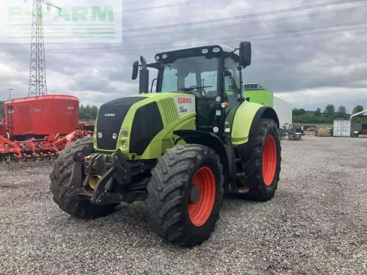 CLAAS axion 810 c-matic CMATIC - Farm tractor: picture 1 CLAAS axion 810 c-matic CMATIC - Farm tractor: picture 1