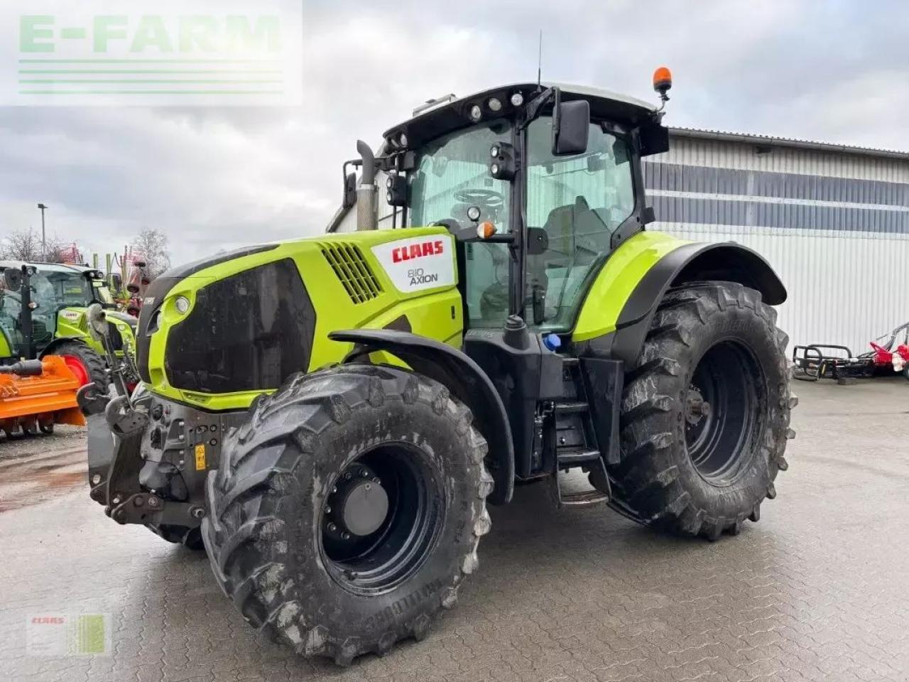 CLAAS axion 810 cmatic (vorrüstung gps) CMATIC - Farm tractor: picture 1 CLAAS axion 810 cmatic (vorrüstung gps) CMATIC - Farm tractor: picture 1