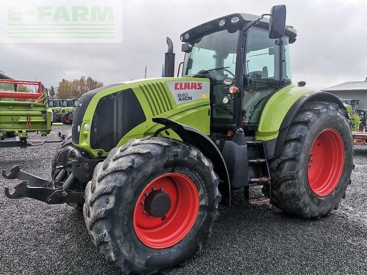 CLAAS axion 840 hexashift HEXASHIFT - Farm tractor: picture 4 CLAAS axion 840 hexashift HEXASHIFT - Farm tractor: picture 4