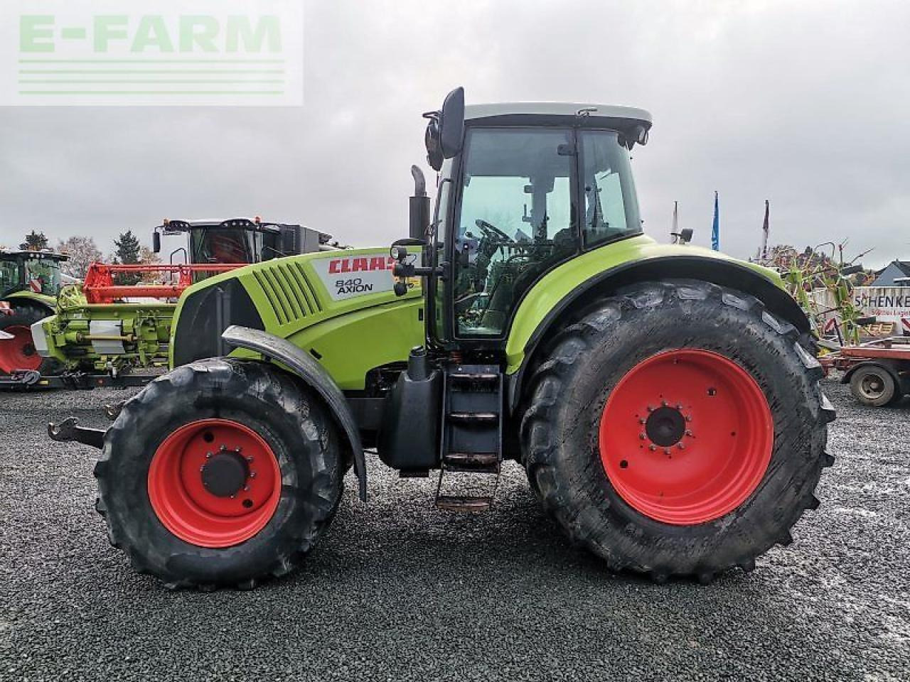 CLAAS axion 840 hexashift HEXASHIFT - Farm tractor: picture 5 CLAAS axion 840 hexashift HEXASHIFT - Farm tractor: picture 5