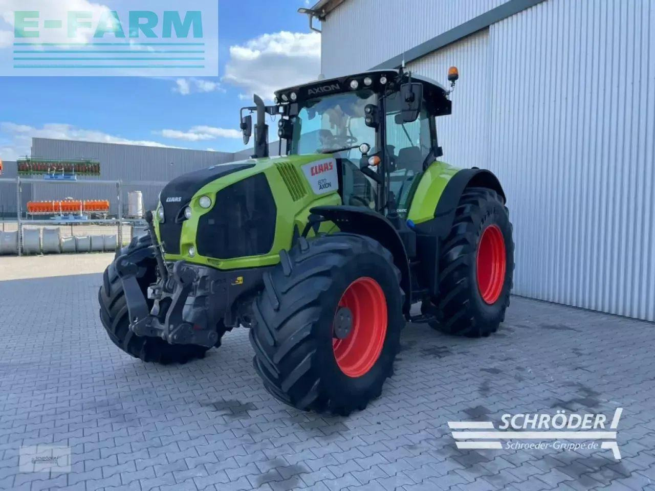 CLAAS axion 870 cmatic rtk CMATIC - Farm tractor: picture 5 CLAAS axion 870 cmatic rtk CMATIC - Farm tractor: picture 5