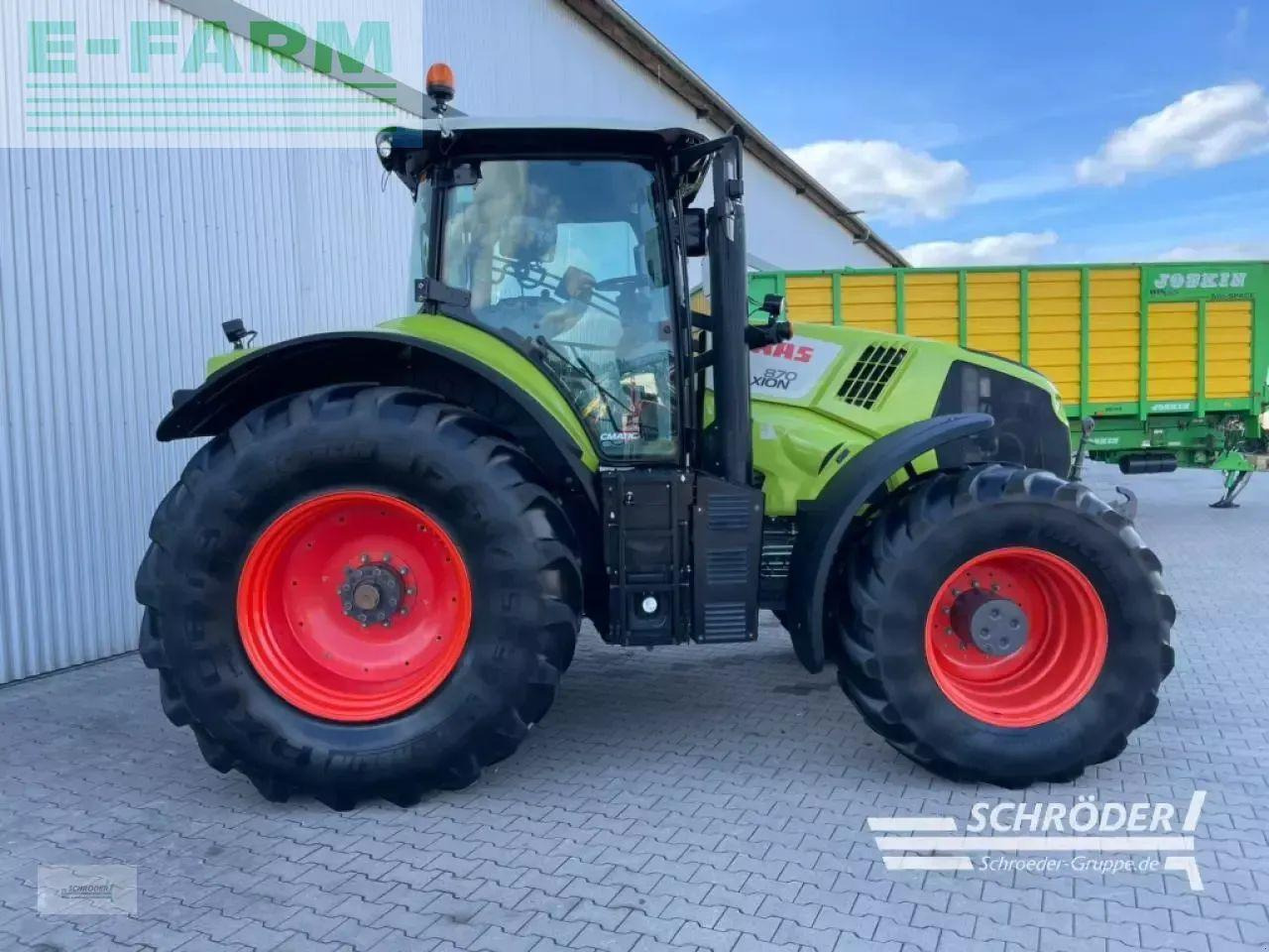 CLAAS axion 870 cmatic rtk CMATIC - Farm tractor: picture 2 CLAAS axion 870 cmatic rtk CMATIC - Farm tractor: picture 2