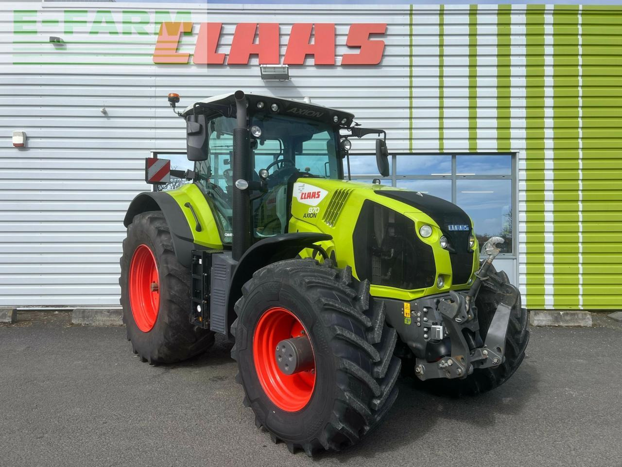 CLAAS axion 870 cmatic s5 sur mesure CMATIC - Farm tractor: picture 1 CLAAS axion 870 cmatic s5 sur mesure CMATIC - Farm tractor: picture 1
