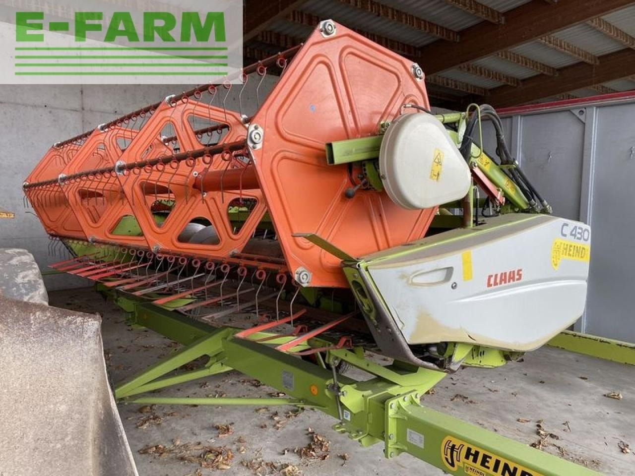 CLAAS c 430 - Grain header: picture 1 CLAAS c 430 - Grain header: picture 1