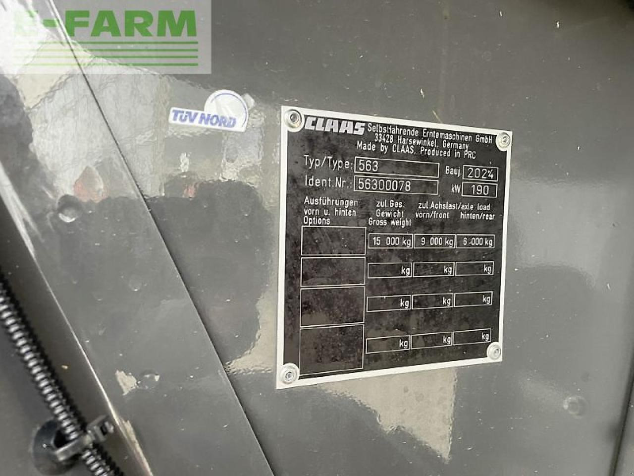 Combine harvester CLAAS evion 450 classic: picture 14